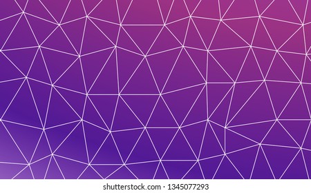 Template background with lines. Triangles style. For interior wallpaper, smart design, fashion print. Vector illustration. Creative gradient color