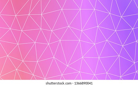 Template background with lines. Triangles style. For interior wallpaper, smart design, fashion print. Vector illustration. Abstract Gradient Soft Colorful Background