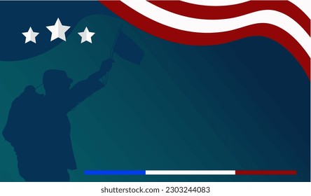fondo de plantilla para saludos de día conmemorativo