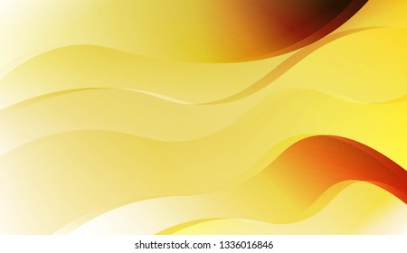 Template Background With Wave Geometric Shape. For Design, Presentation, Business. Vector Illustration.