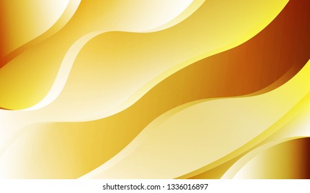 Template Background With Wave Geometric Shape. For Design, Presentation, Business. Vector Illustration.