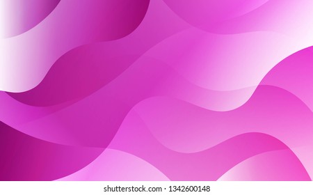 Template Background With Wave Geometric Shape. For Design, Presentation, Business. Vector Illustration.