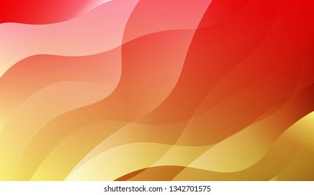 Template Background With Wave Geometric Shape. For Design, Presentation, Business. Vector Illustration.