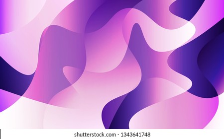 Template Background With Wave Geometric Shape. For Design, Presentation, Business. Vector Illustration.