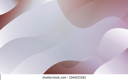 Template Background With Wave Geometric Shape. For Design, Presentation, Business. Vector Illustration.