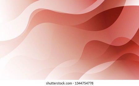 Template Background With Wave Geometric Shape. For Design, Presentation, Business. Vector Illustration.