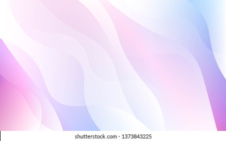Template Background With Wave Geometric Shape. For Template Cell Phone Backgrounds. Vector Illustration with Color Gradient