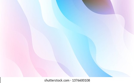 Template Background With Wave Geometric Shape. For Template Cell Phone Backgrounds. Vector Illustration with Color Gradient