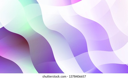 Template Background With Wave Geometric Shape. For Template Cell Phone Backgrounds. Vector Illustration with Color Gradient