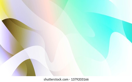 Template Background With Wave Geometric Shape. For Template Cell Phone Backgrounds. Vector Illustration with Color Gradient