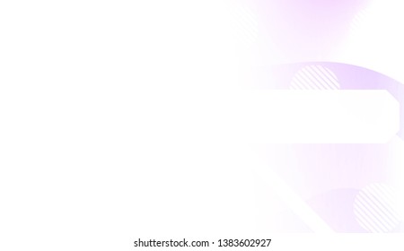 Template Background With Wave Geometric Shape, Lines, Circle. Design For Cover Page, Poster, Banner Of Websites. Vector Illustration with Color Gradient