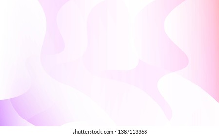 Template Background With Wave Geometric Shape. For Template Cell Phone Backgrounds. Vector Illustration with Color Gradient