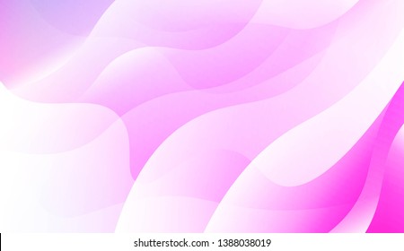 Template Background With Wave Geometric Shape. For Template Cell Phone Backgrounds. Vector Illustration with Color Gradient