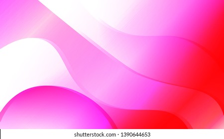 Template Background With Wave Geometric Shape. For Design, Presentation, Business. Colorful Vector Illustration.