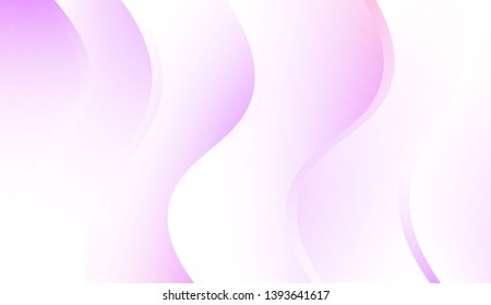 Template Background With Wave Geometric Shape. For Design, Presentation, Business. Colorful Vector Illustration.