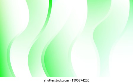 Template Background With Wave Geometric Shape. For Design, Presentation, Business. Colorful Vector Illustration.
