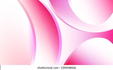 Template Background With Wave Geometric Shape. For Design, Presentation, Business. Colorful Vector Illustration.