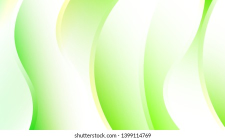Template Background With Wave Geometric Shape. For Your Design Wallpaper, Presentation, Banner, Flyer, Cover Page, Landing Page. Colorful Vector Illustration.