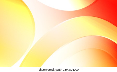 Template Background With Wave Geometric Shape. For Your Design Wallpaper, Presentation, Banner, Flyer, Cover Page, Landing Page. Colorful Vector Illustration.