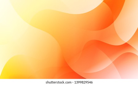 Template Background With Wave Geometric Shape. For Design, Presentation, Business. Vector Illustration with Color Gradient