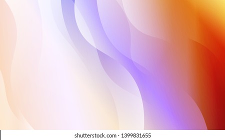 Template Background With Wave Geometric Shape. For Design, Presentation, Business. Vector Illustration with Color Gradient