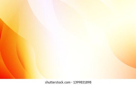Template Background With Wave Geometric Shape. For Design, Presentation, Business. Vector Illustration with Color Gradient
