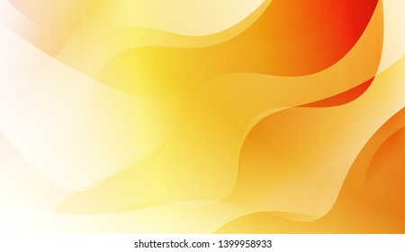 Template Background With Wave Geometric Shape. For Design, Presentation, Business. Vector Illustration with Color Gradient