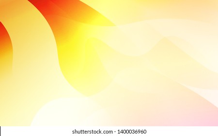 Template Background With Wave Geometric Shape. For Design, Presentation, Business. Vector Illustration with Color Gradient