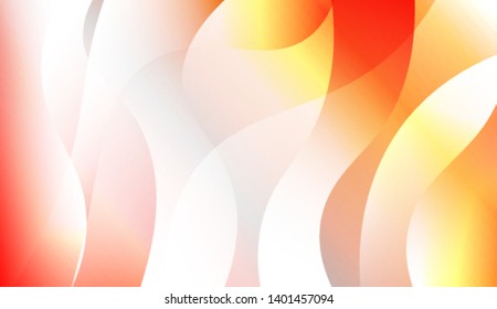 Template Background With Wave Geometric Shape. For Design, Presentation, Business. Colorful Vector Illustration.