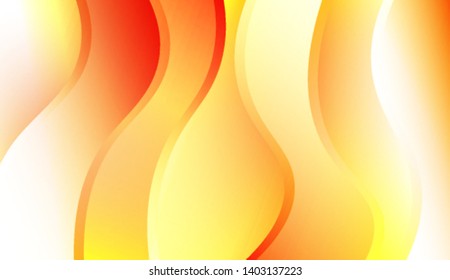 Template Background With Wave Geometric Shape. For Design, Presentation, Business. Colorful Vector Illustration.