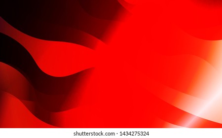 Template Background With Wave Geometric Shape. For Design, Presentation, Business. Vector Illustration with Color Gradient