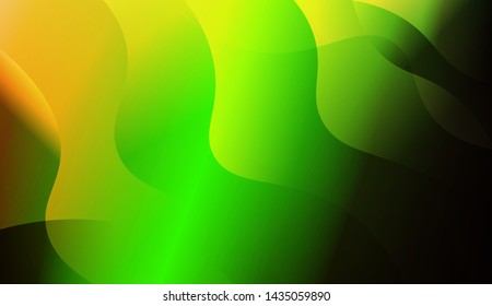 Template Background With Wave Geometric Shape. For Design, Presentation, Business. Vector Illustration with Color Gradient