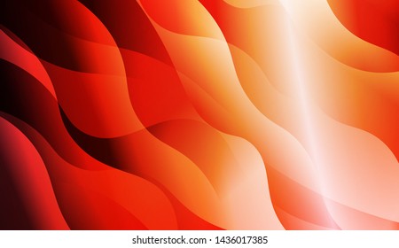 Template Background With Wave Geometric Shape. For Design, Presentation, Business. Vector Illustration with Color Gradient