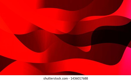 Template Background With Wave Geometric Shape. For Design, Presentation, Business. Vector Illustration with Color Gradient