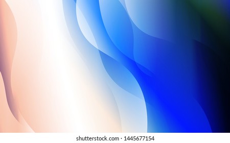 Template Background With Wave Geometric Shape. For Design, Presentation, Business. Vector Illustration with Color Gradient