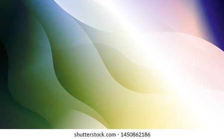 Template Background With Wave Geometric Shape. For Design, Presentation, Business. Vector Illustration with Color Gradient