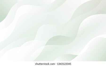 Template Background With Wave Wave Shape. For Design, Presentation, Business. Vector Illustration.