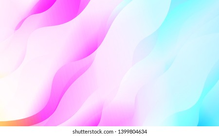 Template Background With Wave Wave Shape. For Design, Presentation, Business. Vector Illustration.