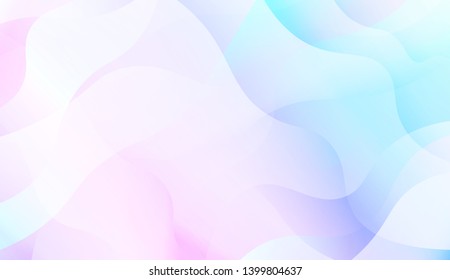 Template Background With Wave Wave Shape. For Design, Presentation, Business. Vector Illustration.