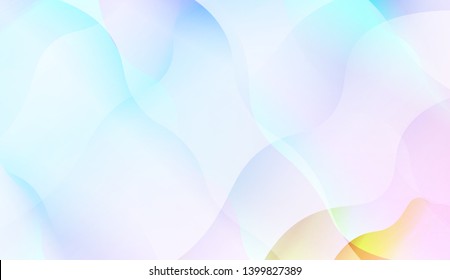 Template Background With Wave Wave Shape. For Design, Presentation, Business. Vector Illustration.