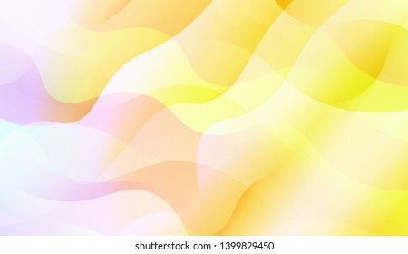 Template Background With Wave Wave Shape. For Design, Presentation, Business. Vector Illustration.