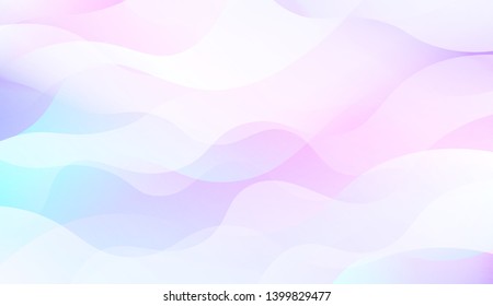 Template Background With Wave Wave Shape. For Design, Presentation, Business. Vector Illustration.