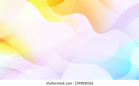 Template Background With Wave Wave Shape. For Design, Presentation, Business. Vector Illustration.