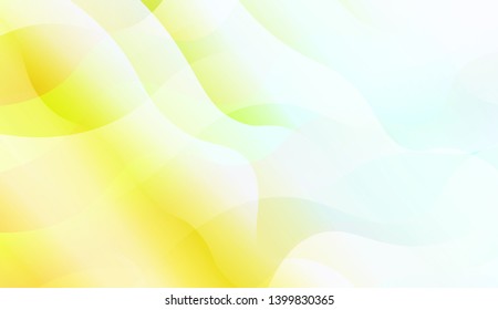 Template Background With Wave Wave Shape. For Design, Presentation, Business. Vector Illustration.