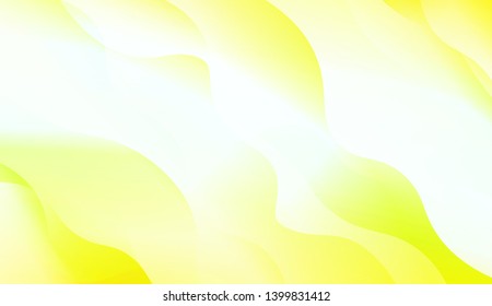 Template Background With Wave Wave Shape. For Design, Presentation, Business. Vector Illustration.