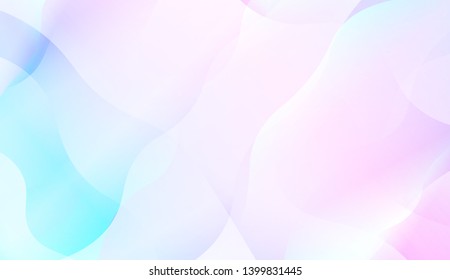 Template Background With Wave Wave Shape. For Design, Presentation, Business. Vector Illustration.