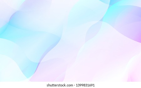 Template Background With Wave Wave Shape. For Design, Presentation, Business. Vector Illustration.