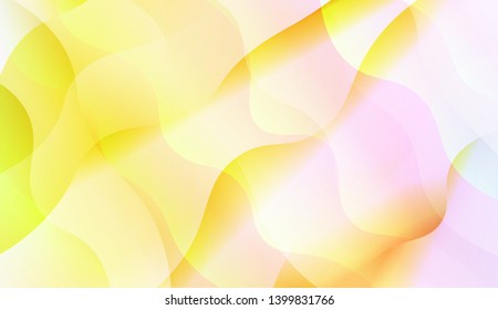 Template Background With Wave Wave Shape. For Design, Presentation, Business. Vector Illustration.