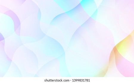 Template Background With Wave Wave Shape. For Design, Presentation, Business. Vector Illustration.