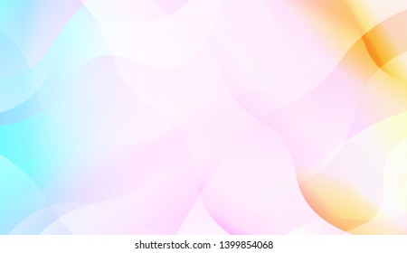 Template Background With Wave Wave Shape. For Design, Presentation, Business. Vector Illustration.